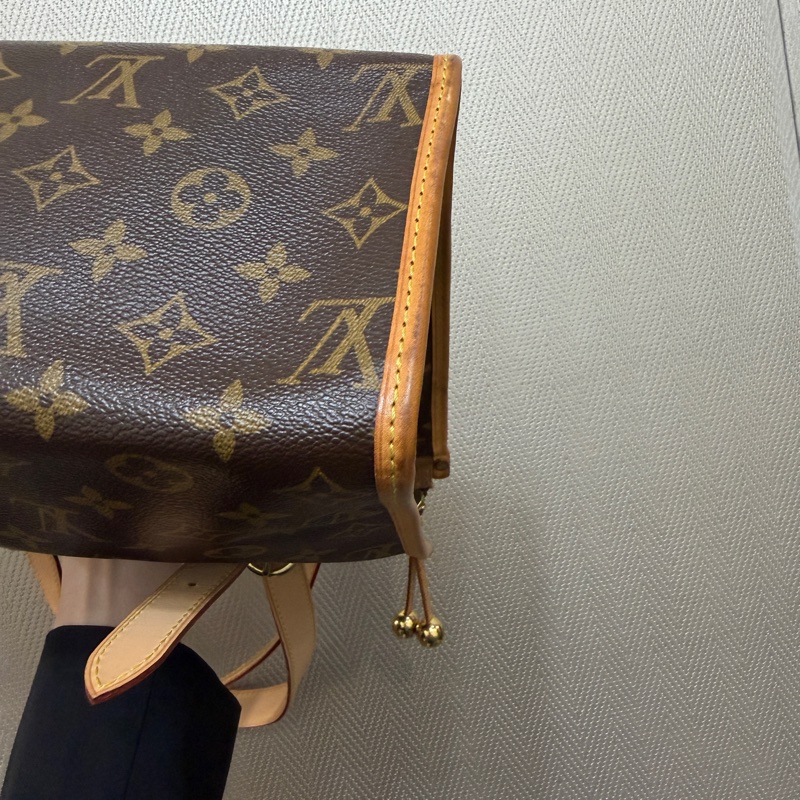 LV 原花金釦Popincourt Haut手提肩背包M40007-15