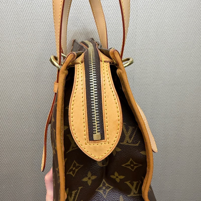 LV 原花金釦Popincourt Haut手提肩背包M40007-16