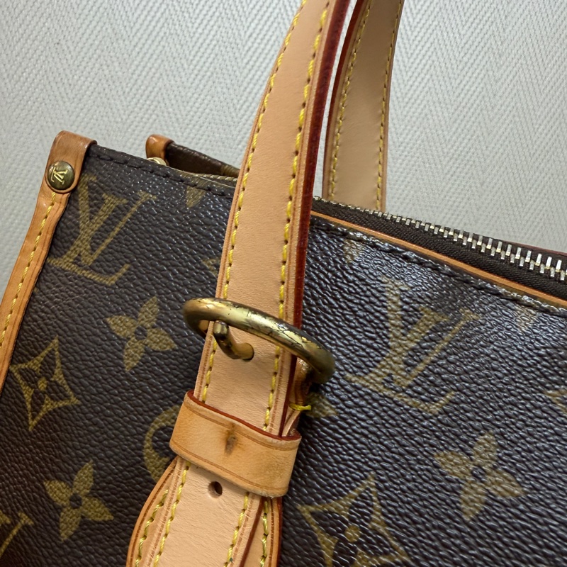 LV 原花金釦Popincourt Haut手提肩背包M40007-17
