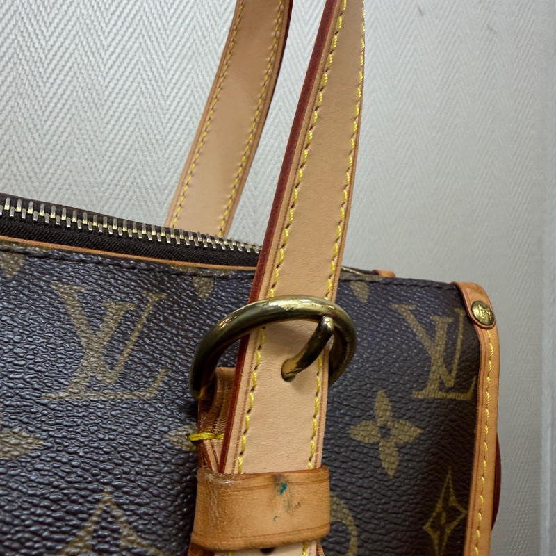 LV 原花金釦Popincourt Haut手提肩背包M40007-18