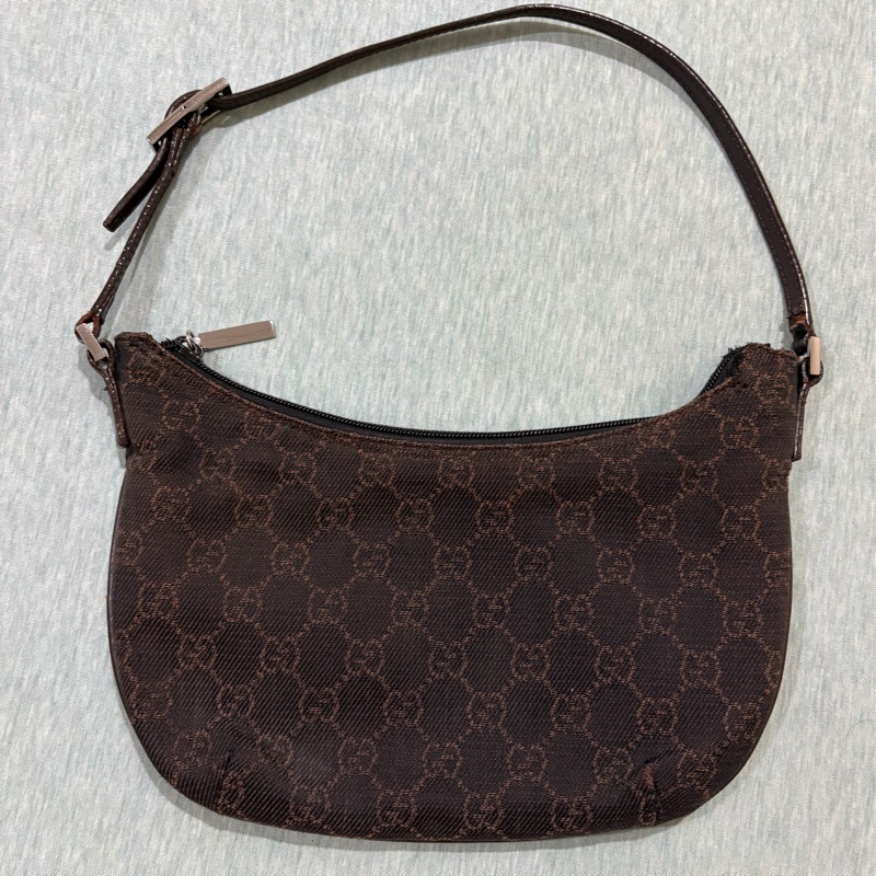 正品 GUCCI 中古老花包|腋下包/手提包|-1