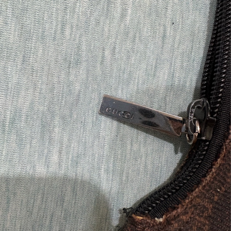 正品 GUCCI 中古老花包|腋下包/手提包|-4