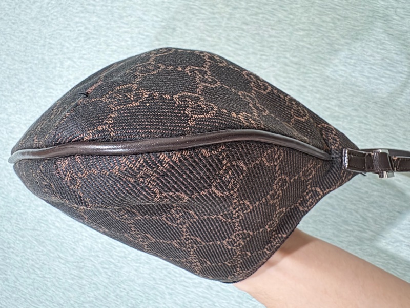 正品 GUCCI 中古老花包|腋下包/手提包|-7