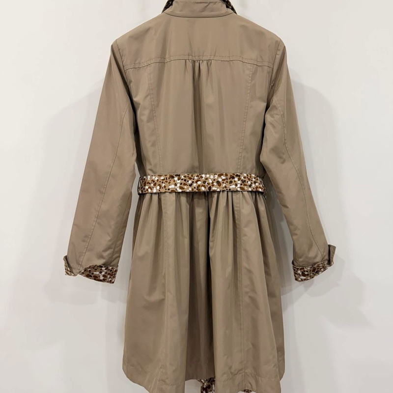 BURBERRY 藍標 兩面穿雙排釦腰帶大衣-2