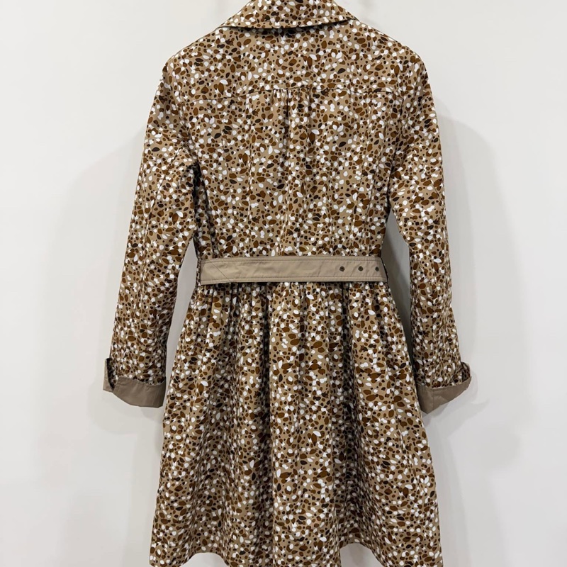 BURBERRY 藍標 兩面穿雙排釦腰帶大衣-4