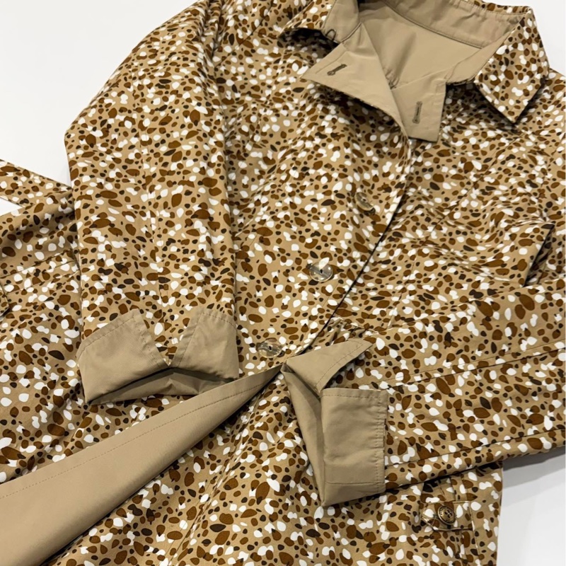 BURBERRY 藍標 兩面穿雙排釦腰帶大衣-8