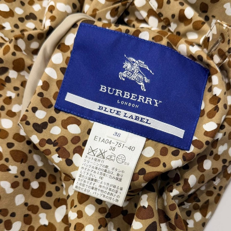 BURBERRY 藍標 兩面穿雙排釦腰帶大衣-9