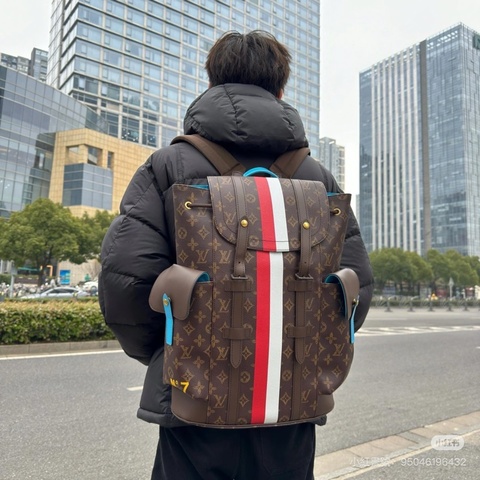 Louis Vuitton Christopher PM Trunk L’Oeil Canvas 後背包 SS22 Virgil 設計系列 M59662