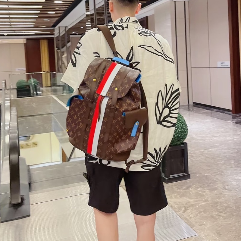 Louis Vuitton Christopher PM Trunk L’Oeil Canvas 後背包 SS22 Virgil 設計系列 M59662-1