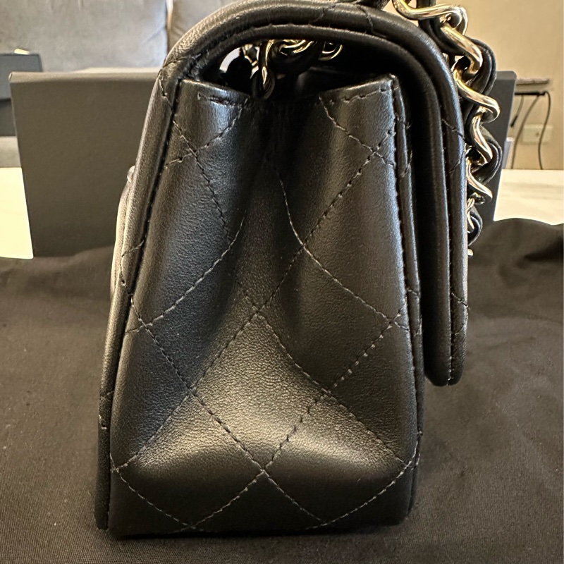 Chanel 經典mini coco方胖晶片款-2