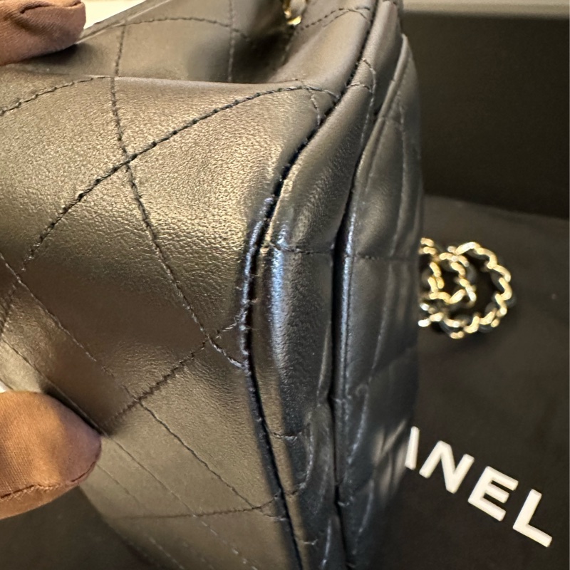 Chanel 經典mini coco方胖晶片款-7