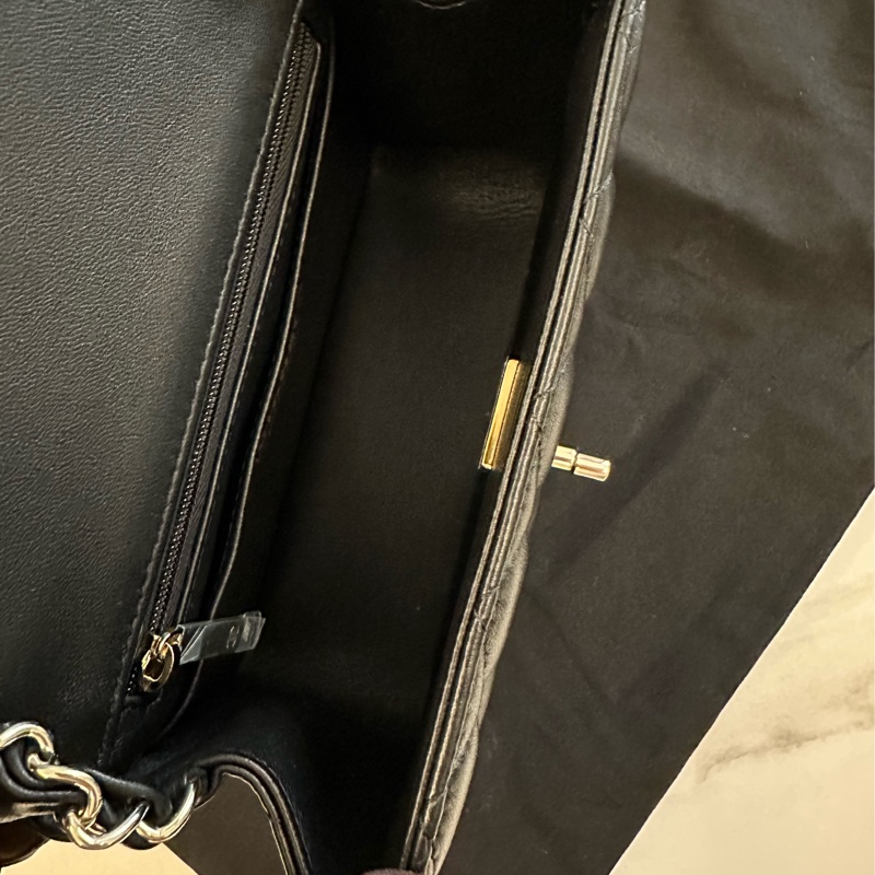 Chanel 經典mini coco方胖晶片款-8