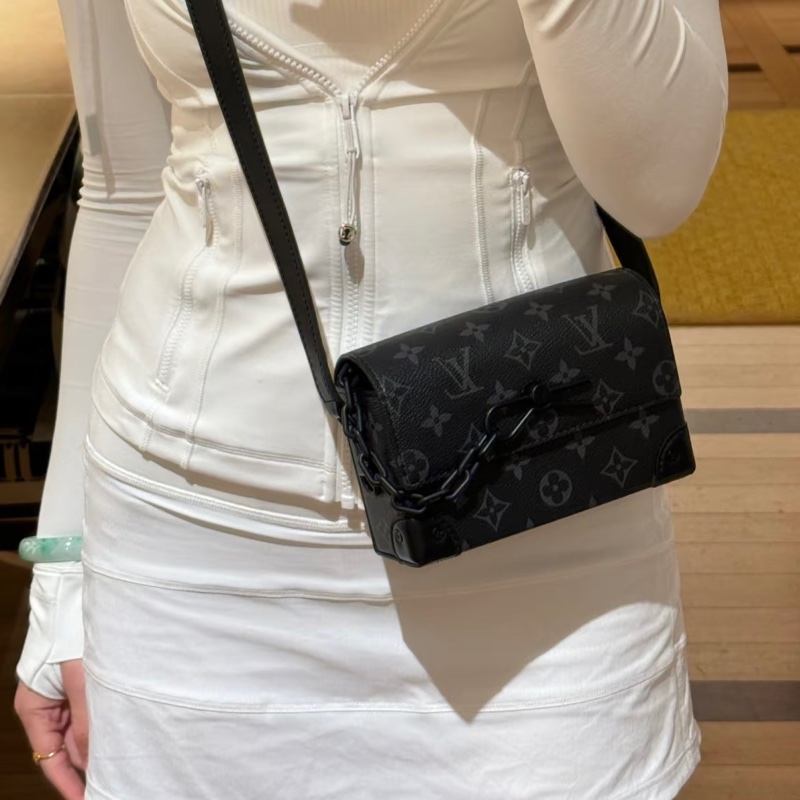 #99新 Louis Vuitton steamer 盒子包 芯片款M81783-0