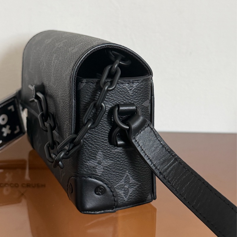 #99新 Louis Vuitton steamer 盒子包 芯片款M81783-4