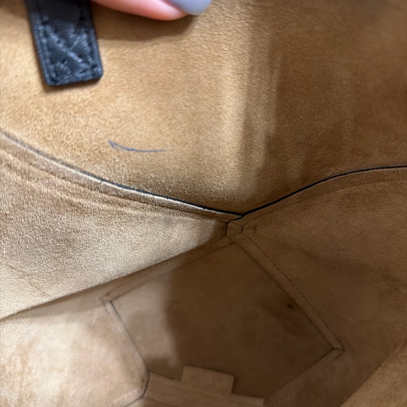 Loewe mini Puzzle tote黑色-7