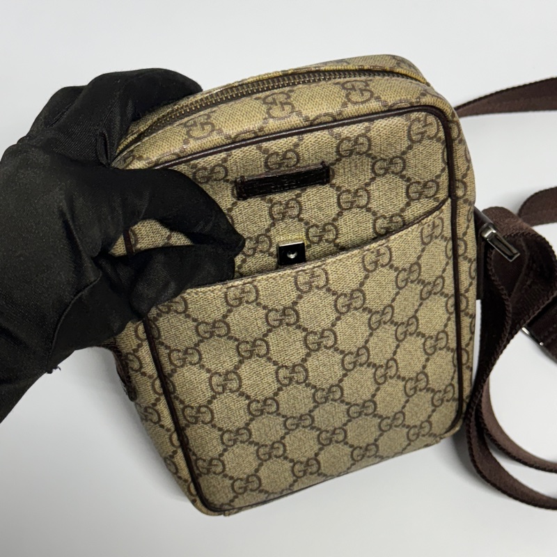 【全新閒置品🎁】 GUCCI 古馳 Supreme 相機包/斜背包（專櫃58,000）-10