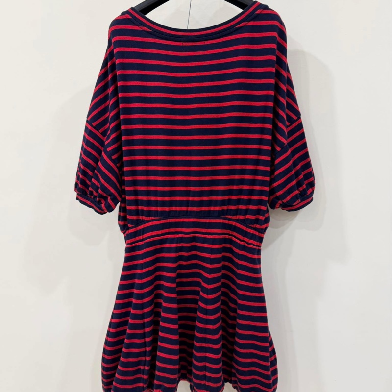 BURBERRY 寬鬆型橫條洋裝-2