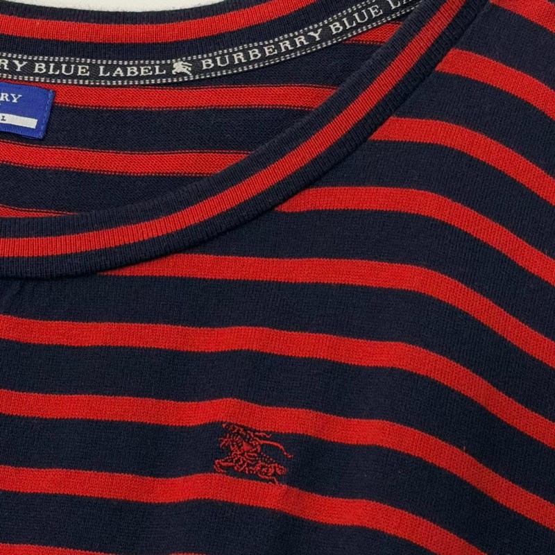 BURBERRY 寬鬆型橫條洋裝-3