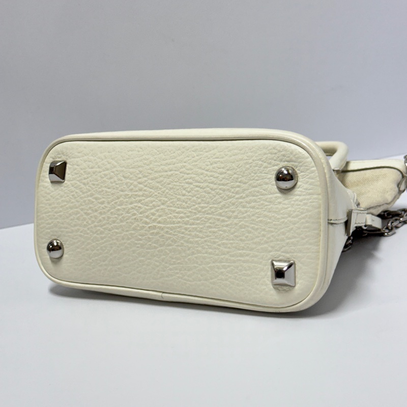 【極新🎁 明星同款】 MaisonMargiela 馬吉拉 5AC 經典純白色 斜背包(專櫃78,000)-15