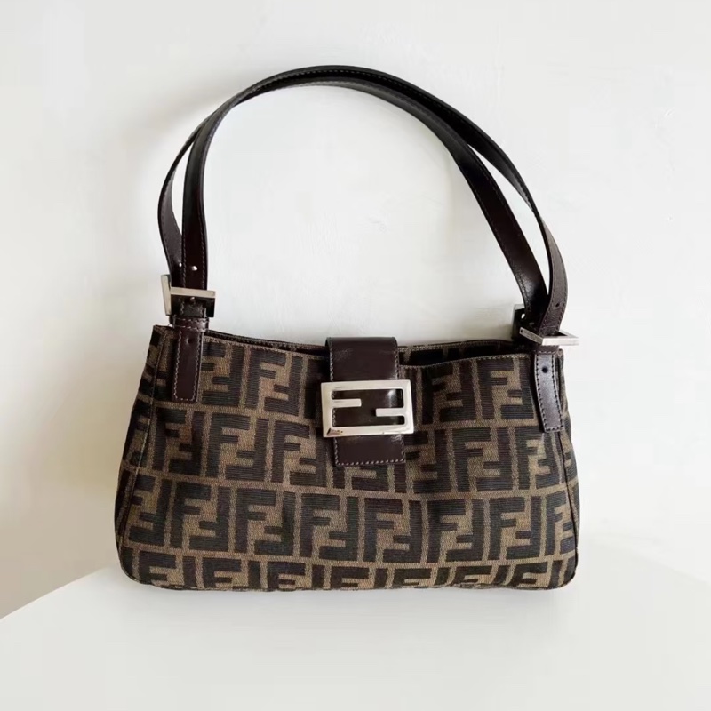 Vintage Fendi Baguette 經典老花法棍包 芬迪-5