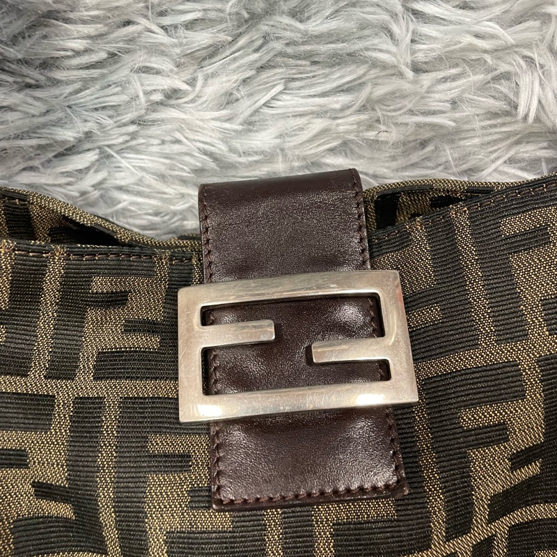 Vintage Fendi Baguette 經典老花法棍包 芬迪-7