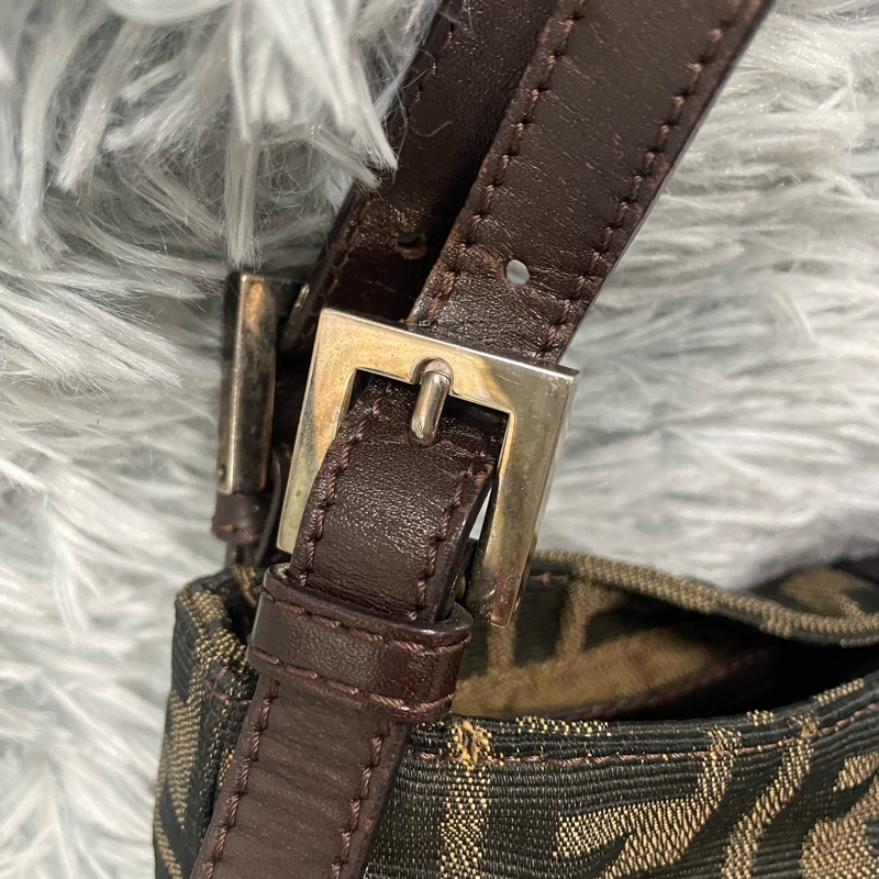 Vintage Fendi Baguette 經典老花法棍包 芬迪-8