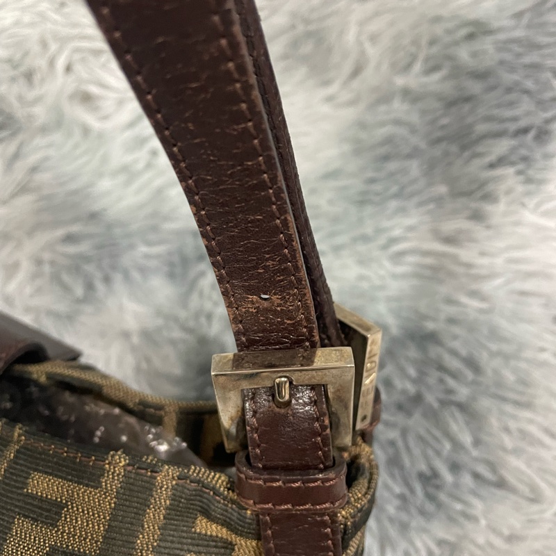 Vintage Fendi Baguette 經典老花法棍包 芬迪-14