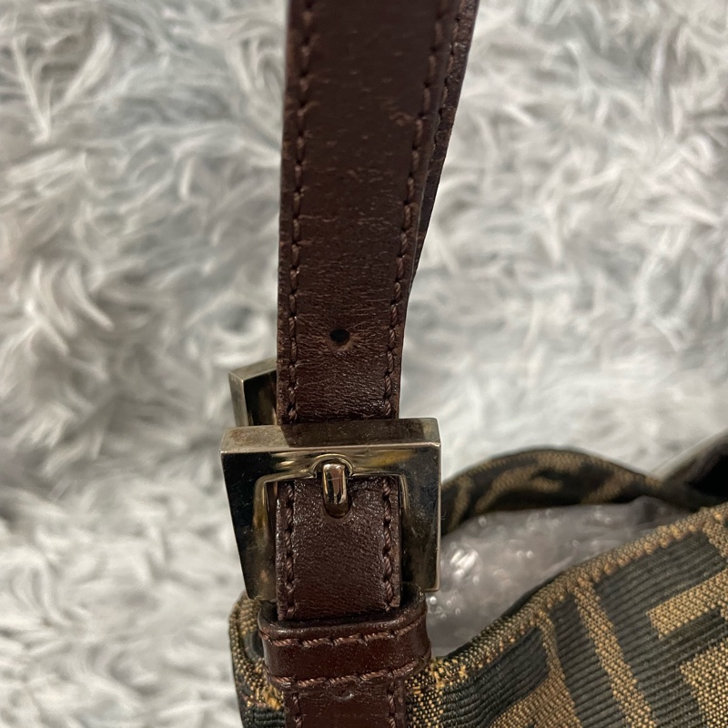 Vintage Fendi Baguette 經典老花法棍包 芬迪-15