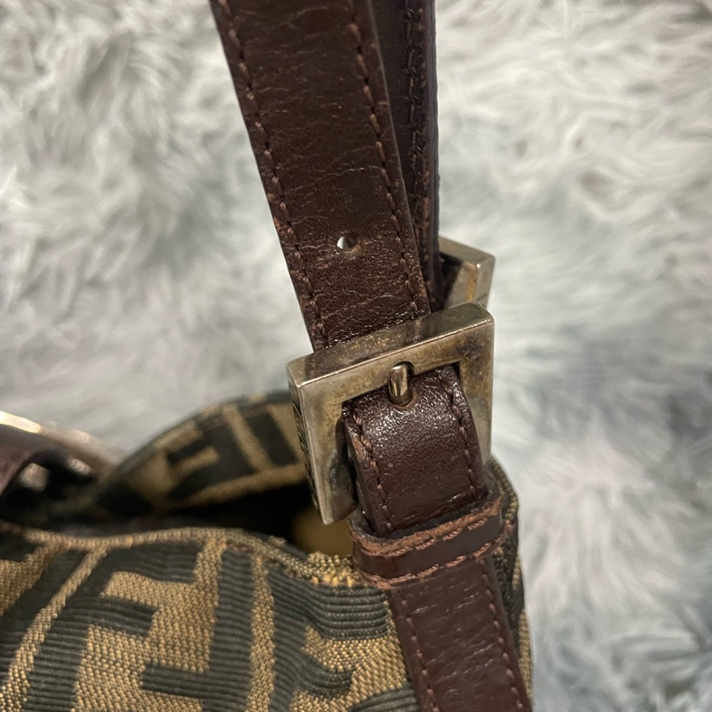 Vintage Fendi Baguette 經典老花法棍包 芬迪-16