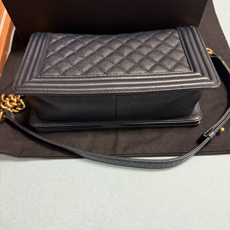 香奈兒LEBOY 荔枝紋 中號-3