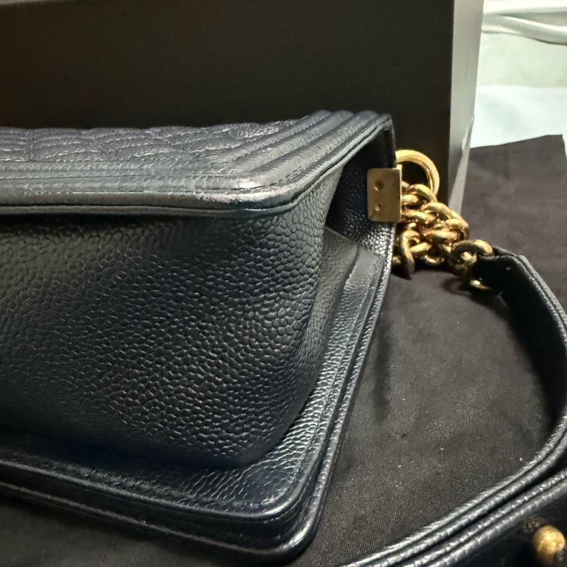 香奈兒LEBOY 荔枝紋 中號-5