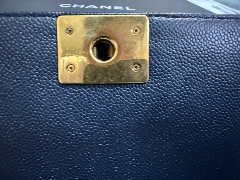 香奈兒LEBOY 荔枝紋 中號-12