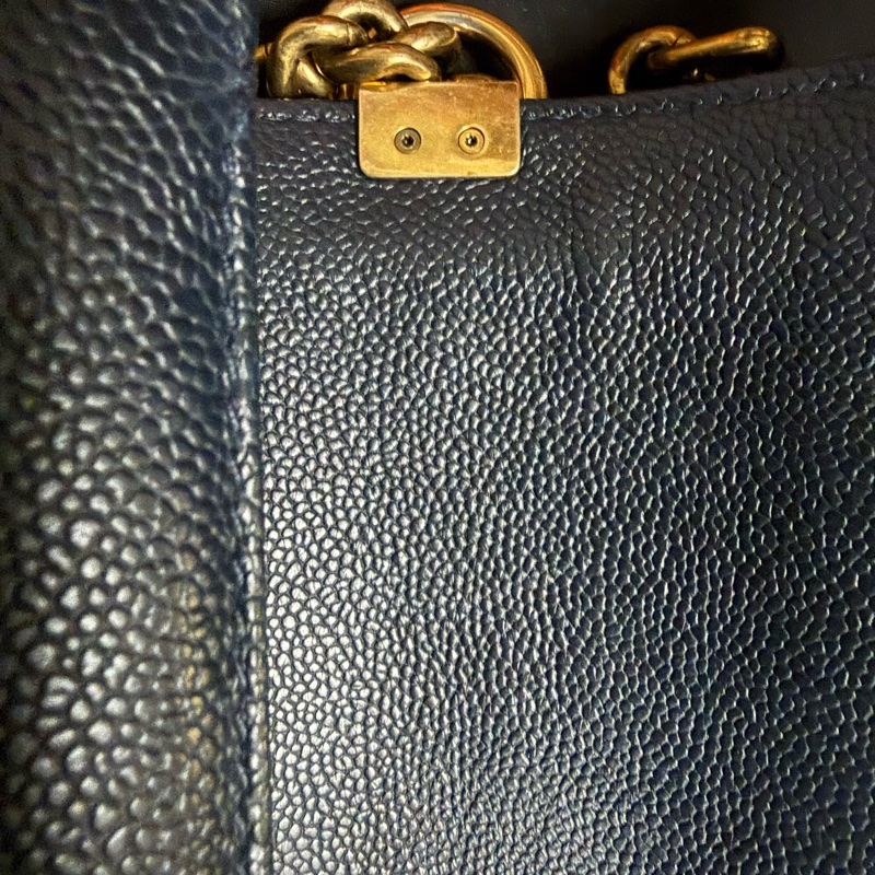 香奈兒LEBOY 荔枝紋 中號-14