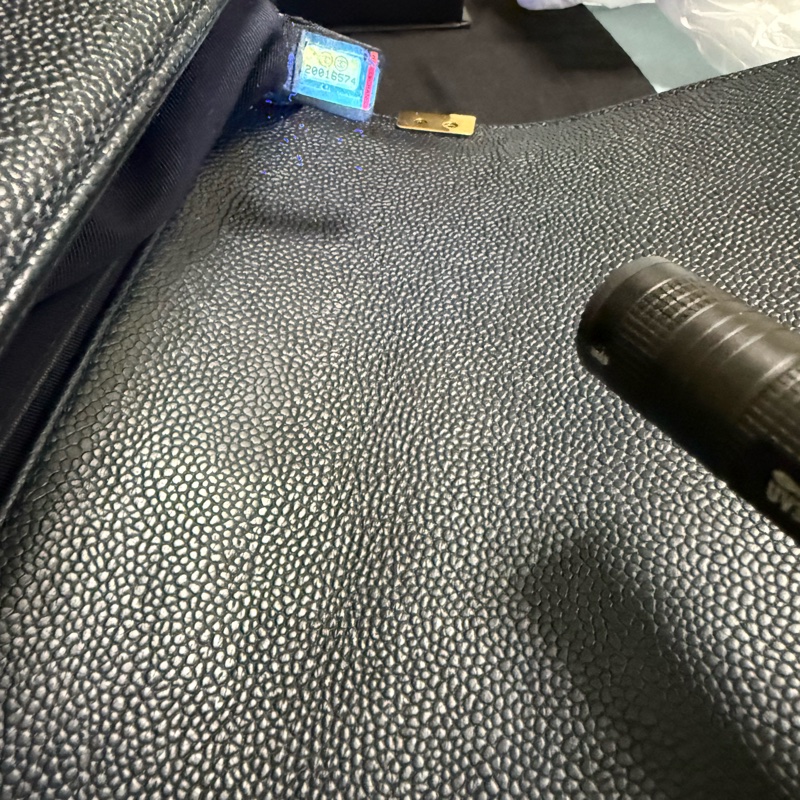 香奈兒LEBOY 荔枝紋 中號-19