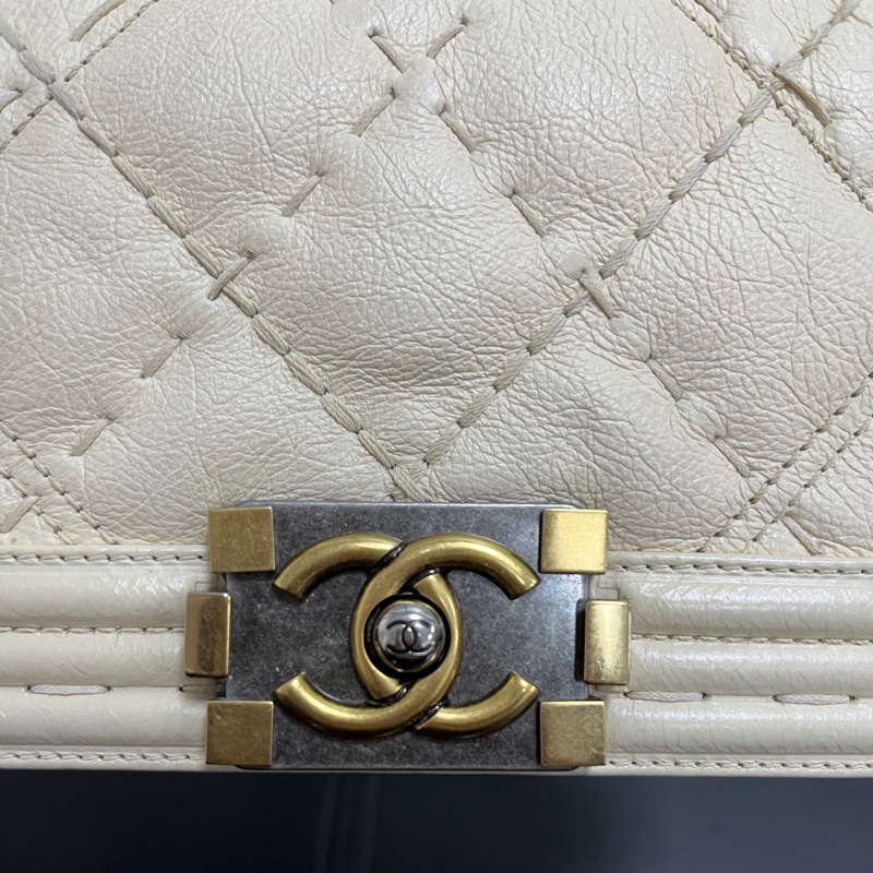 Chanel Leboy small 小號 奶油白-1