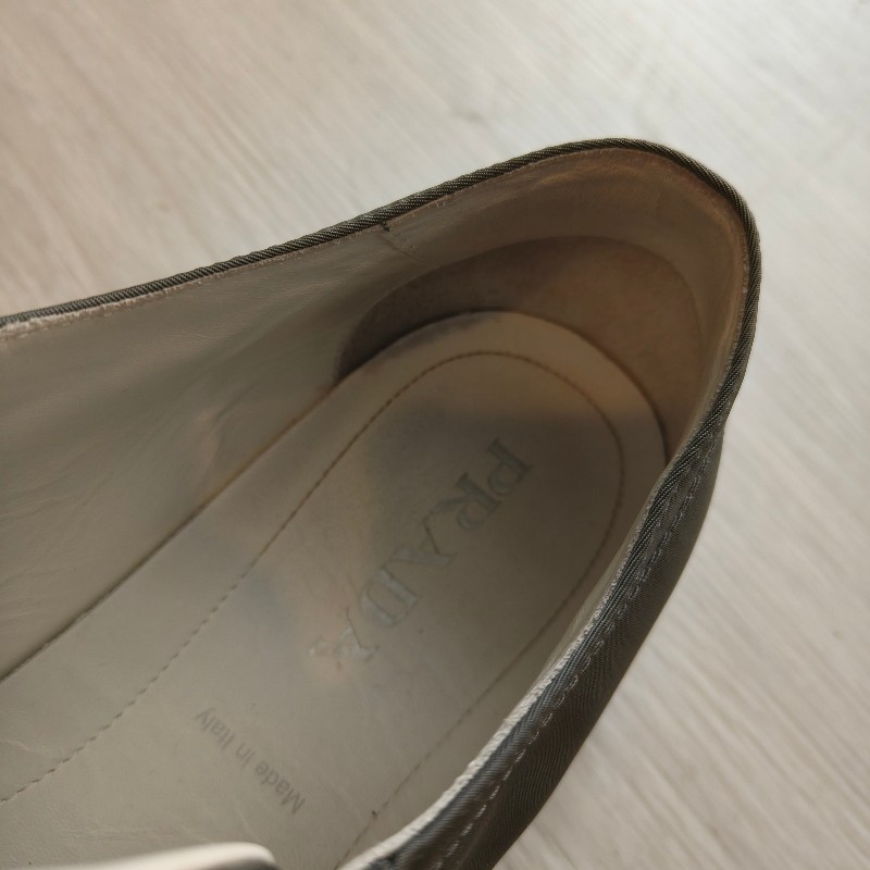 ㊣✨ PRADA ✨**尺寸：9 1/2**軍綠 防潑水 綁帶 休閒鞋/二手鞋/二手精品/保證正品🌳二手樹屋🌳-15