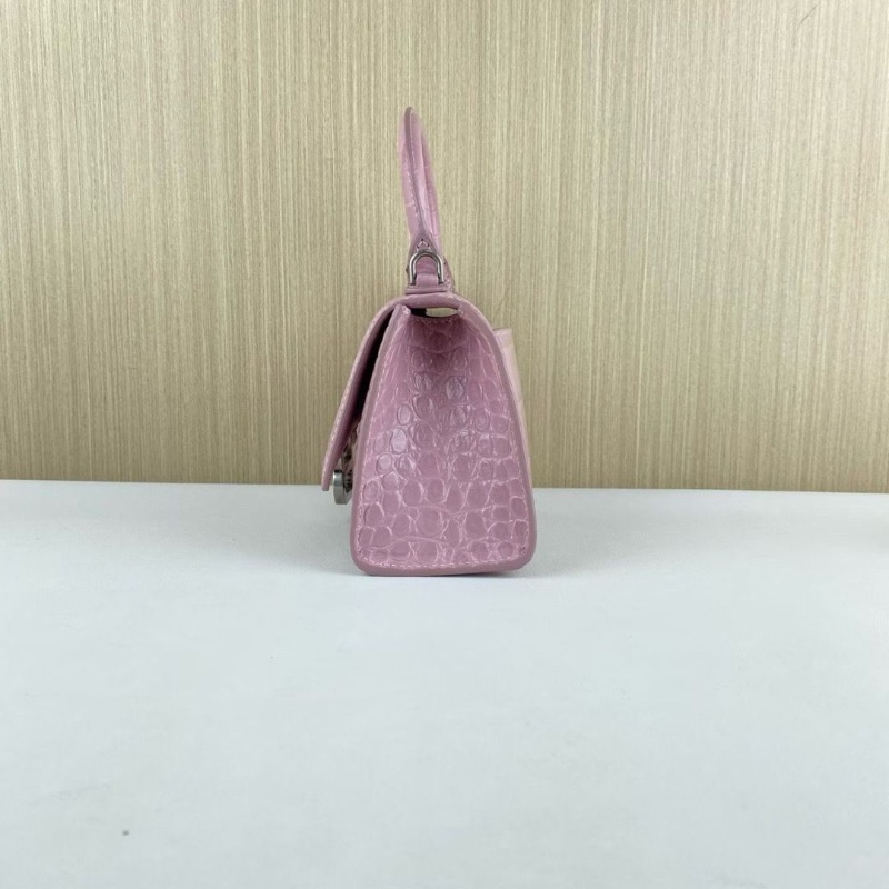 Balenciaga Hourglass 粉色 xs沙漏包 19*7.5*12 9新配件塵袋-6