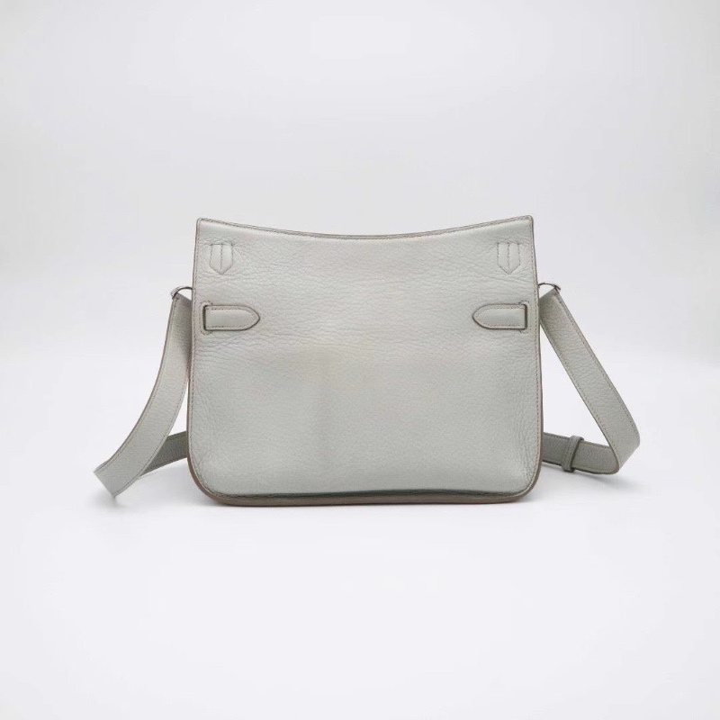 HERMES Jypsiere 28 Perle珍珠灰 28*24*12 9新配件塵袋-4