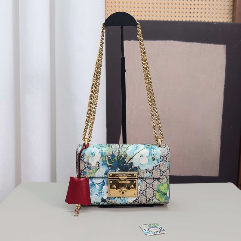 GUCCI padlock月光寶盒肩背斜背包20*12.5*7.5 98新配件塵袋-1