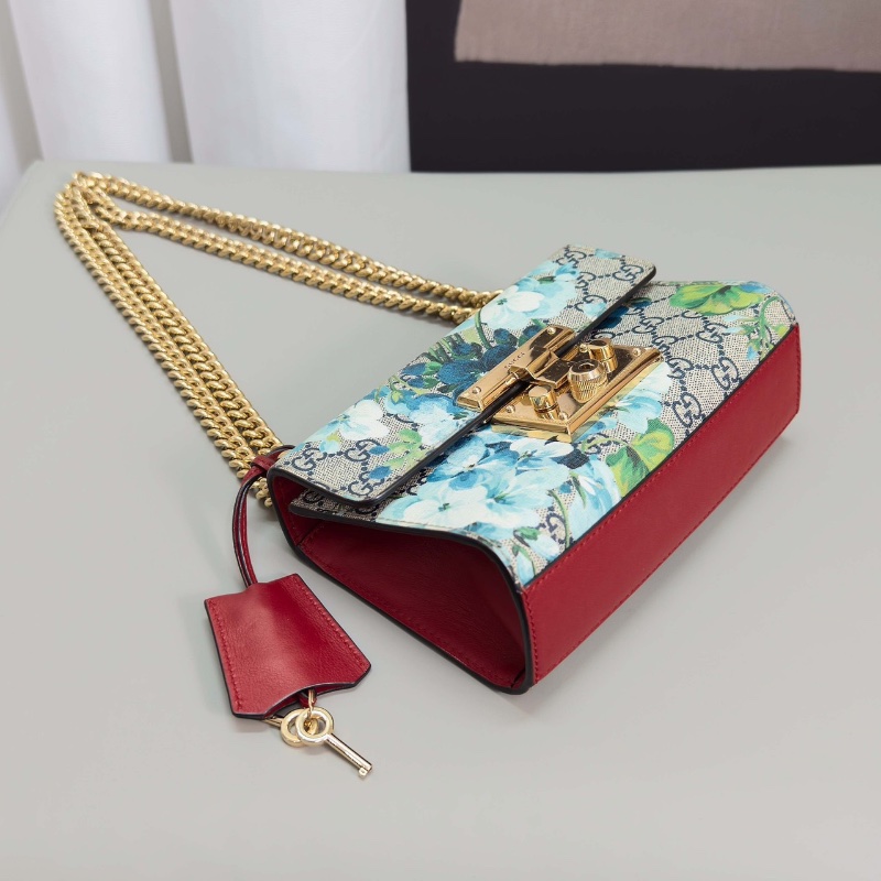 GUCCI padlock月光寶盒肩背斜背包20*12.5*7.5 98新配件塵袋-5