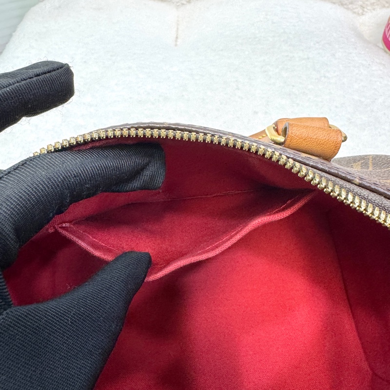 Louis Vuitton LV老花Monogram帆布 Speedy Bandouliere 20波士頓包 手提斜背包-28