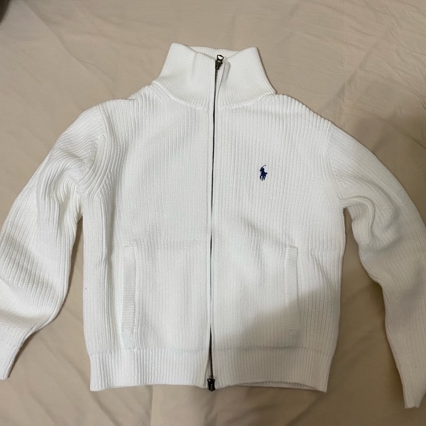 polo Ralph Lauren 白色針織外套-9