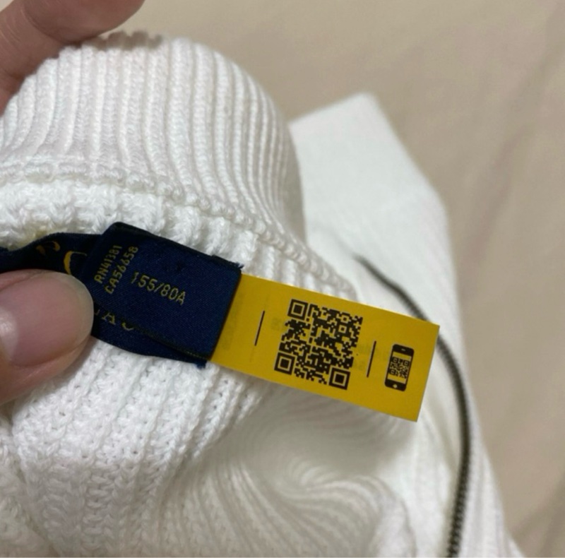 polo Ralph Lauren 白色針織外套-13