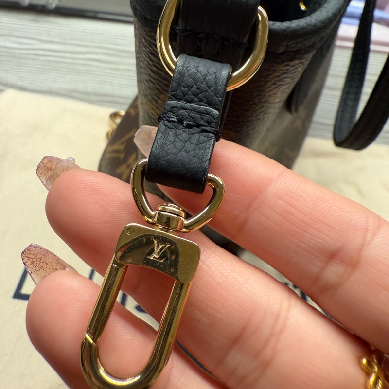 路易威登 Louis Vuitton Neverfull BB斜背雙面包（99新）有小包-8