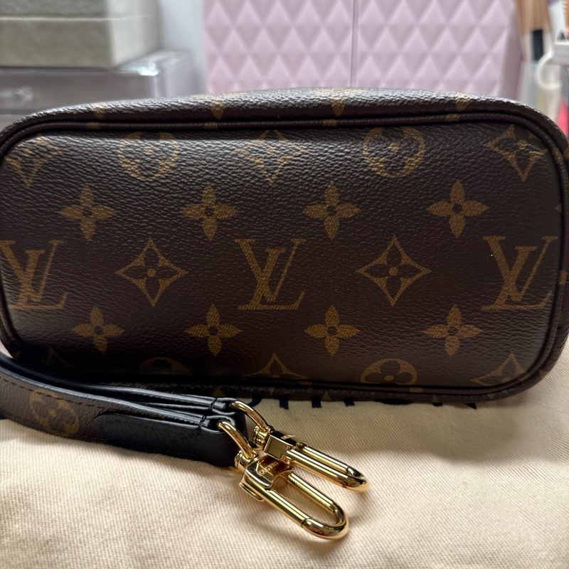 路易威登 Louis Vuitton Neverfull BB斜背雙面包（99新）有小包-11