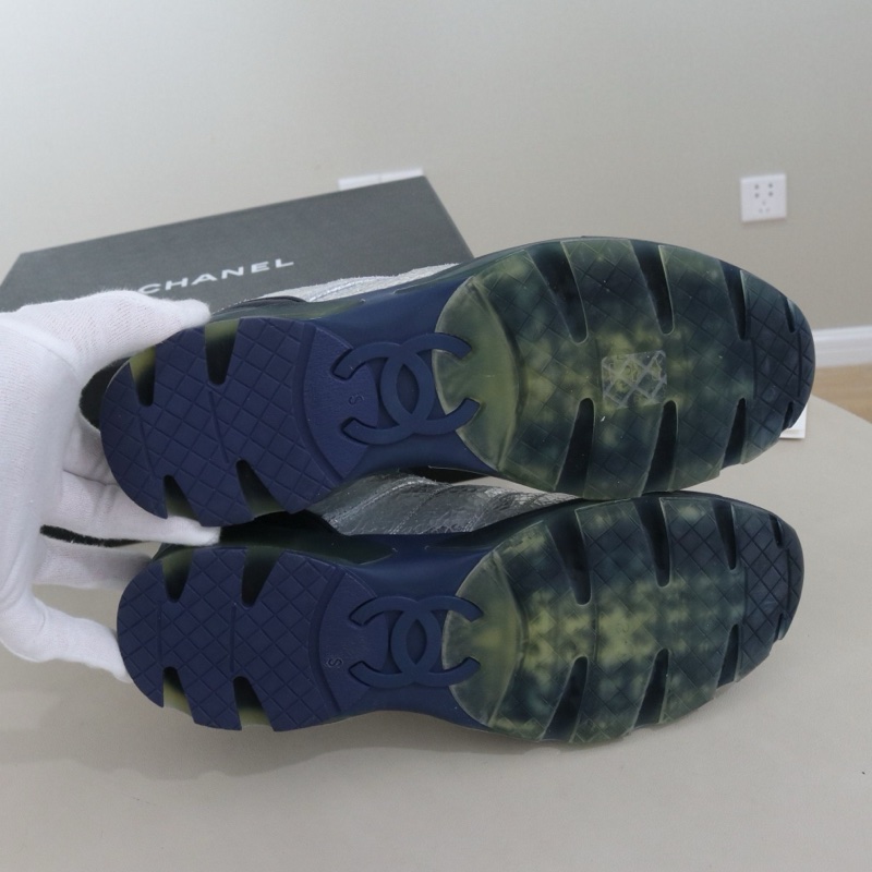 99新 CHANEL香奈兒 女鞋運動鞋,40碼,配件盒子-6