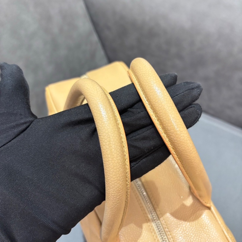 Chanel 中古保齡球大號37×19.5cm 99新配件塵袋-3