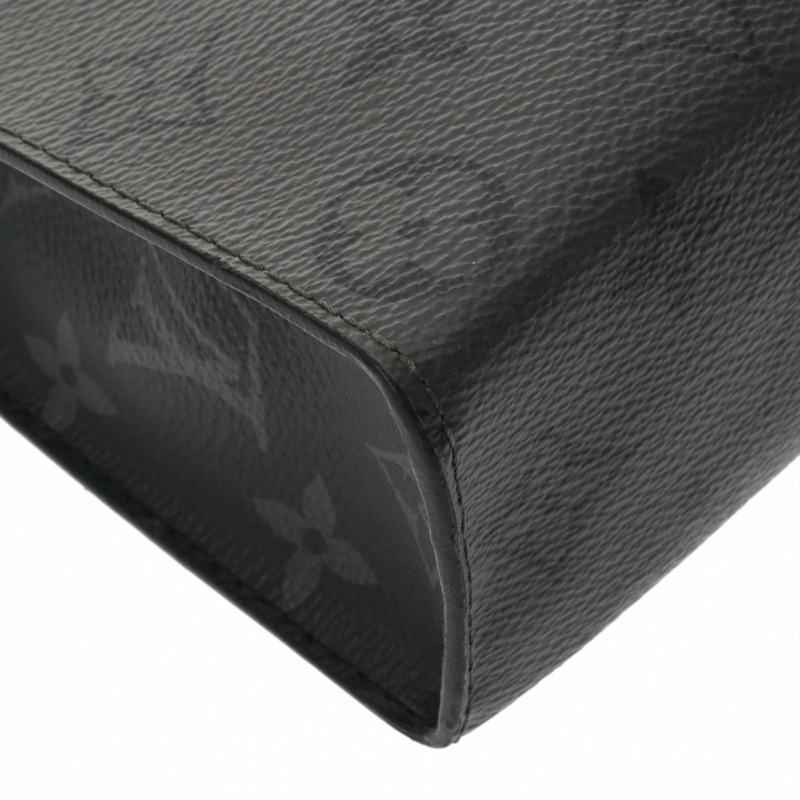 路易威登 (LOUIS VUITTON) Monogram Eclipse Reverse Pochette Voyage Grey M69535 男士帆布手拿包 A 級二手 Ginzo-7