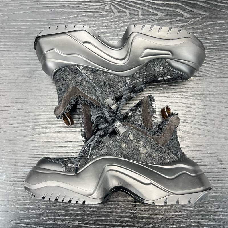 Louis Vuitton路易威登 archlight2.0 黑蕾絲 39碼-5