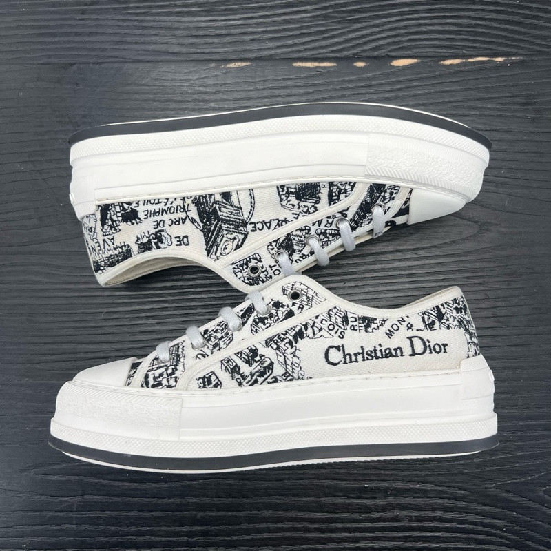 dior walk 刺繡板鞋 38碼-4